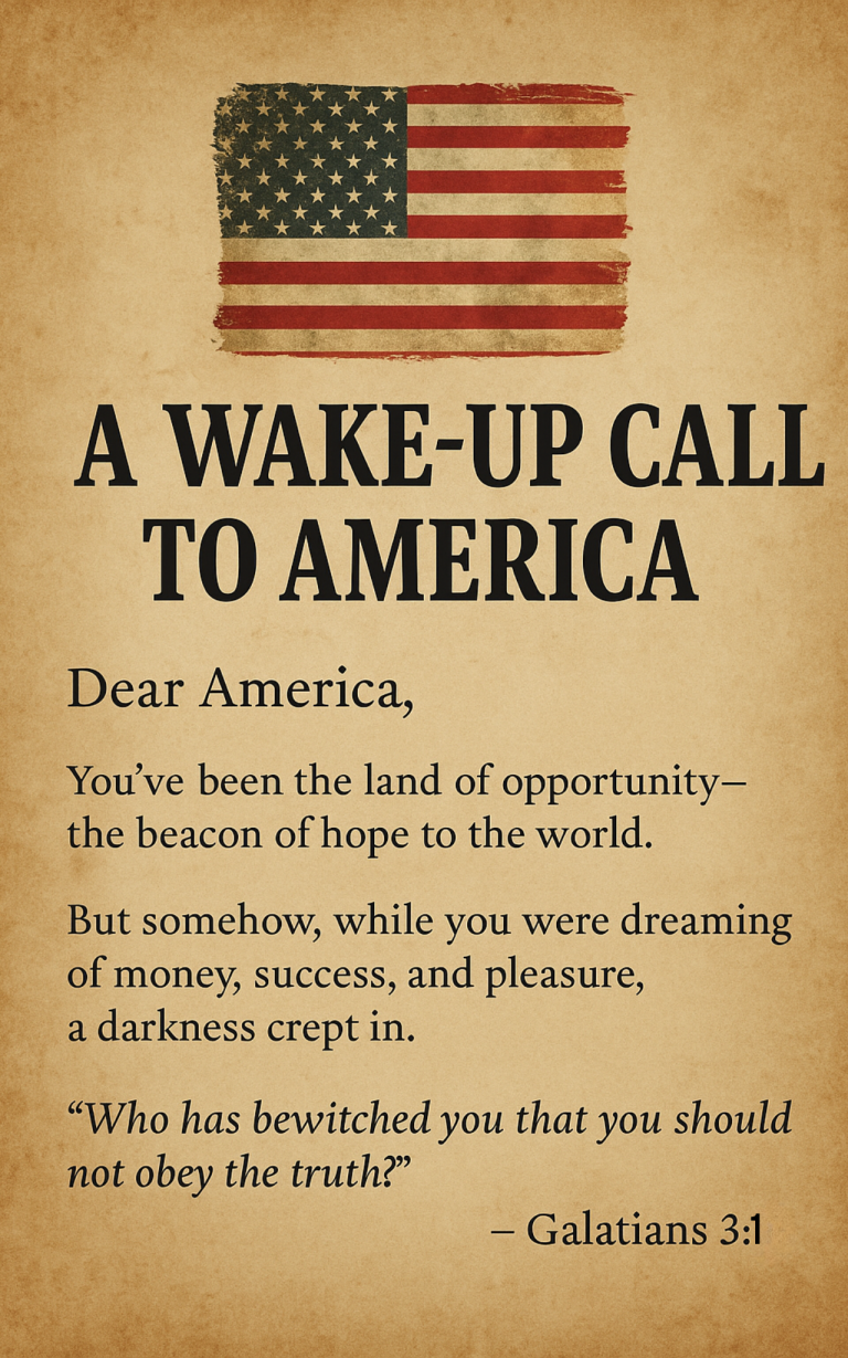 RR - Cover - Updated - Letter - A Wakeup Call to America